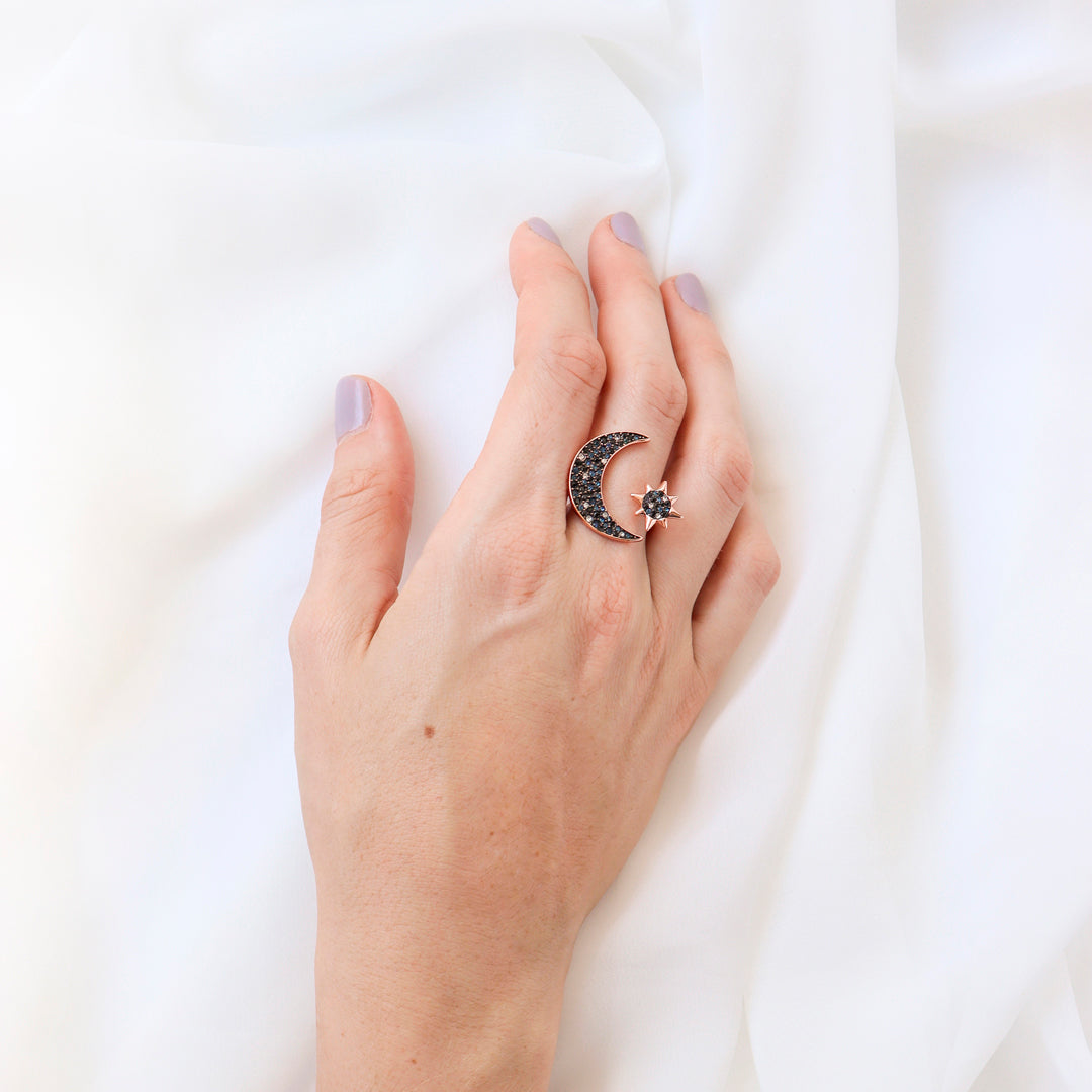 Anillo Ayla : Luz de luna